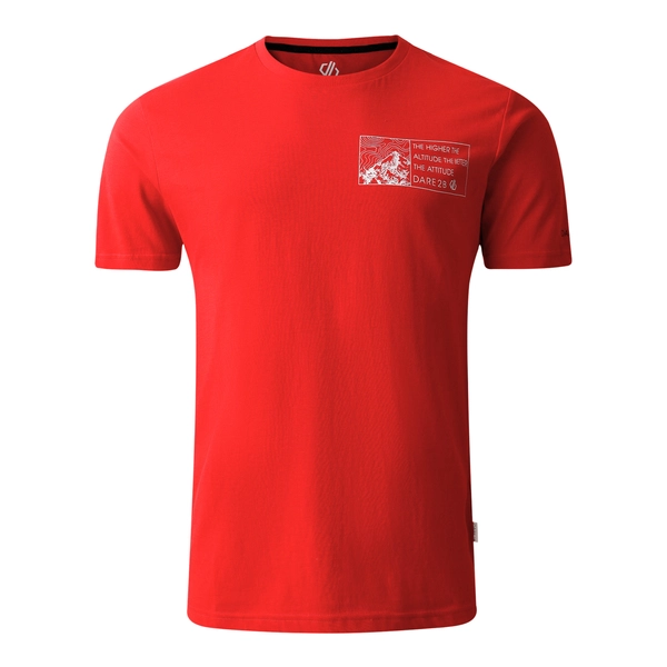 Dare 2b Men's Movement III T-Shirt | Danger Red