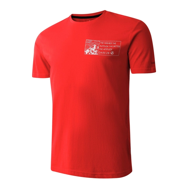 Dare 2b Men's Movement III T-Shirt | Danger Red