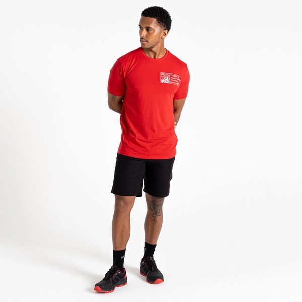 dare 2b Men's Movement III T-Shirt | Danger Red