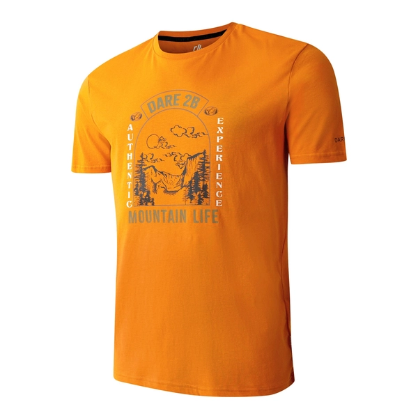 Dare 2b Men's Movement III T-Shirt | Desert Sun