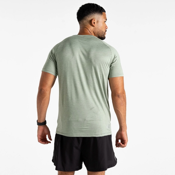 dare 2b Men's Persist T-Shirt | Aqua Grey Marl