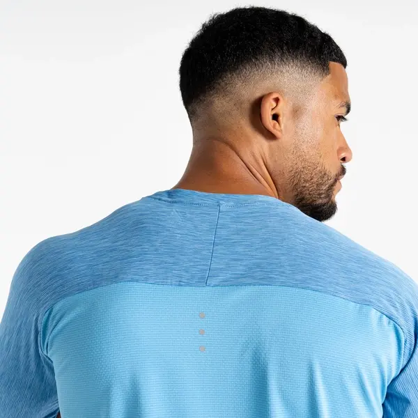 Dare 2b Men's Power Up T-Shirt | Heritage Blue Marl