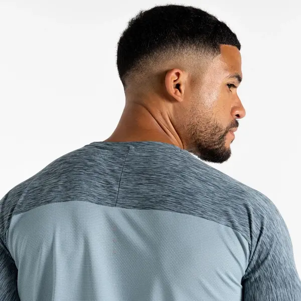 Dare 2b Men's Power Up T-Shirt | Lead Grey Marl