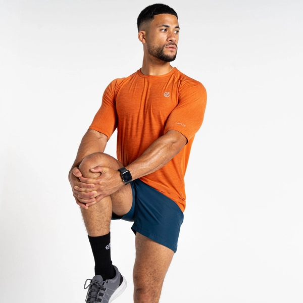 Dare 2b Men's Power Up T-Shirt | Spicy Route Marl