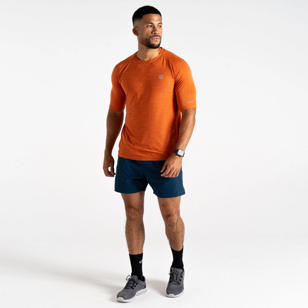 dare 2b Men's Power Up T-Shirt | Spicy Route Marl