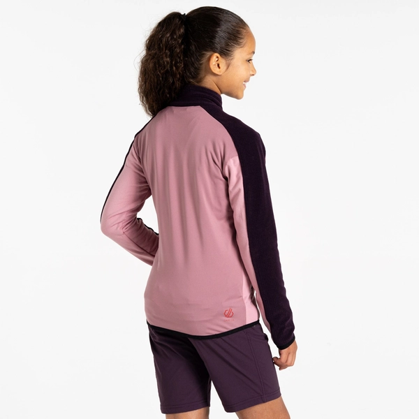 Dare 2b Kids' Emergent IV Stretch Midlayer | Deep Plum