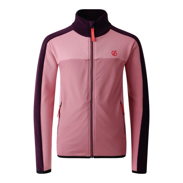 Dare 2b Kids' Emergent IV Stretch Midlayer | Deep Plum