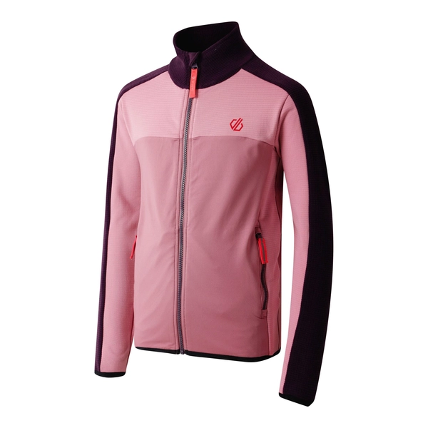 Dare 2b Kids' Emergent IV Stretch Midlayer | Deep Plum