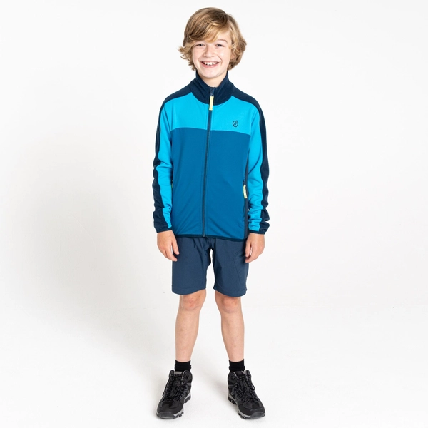 dare 2b Kids' Emergent IV Stretch Midlayer | Moonlight Denim