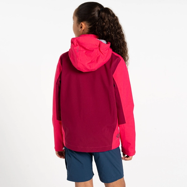 Dare 2b Kids' Explore II Waterproof Jacket | Sparkling Cosmo