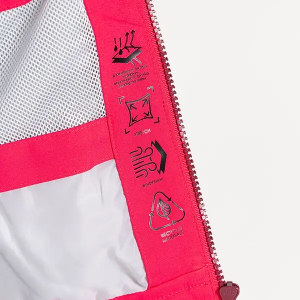 Dare 2b Kids' Explore II Waterproof Jacket | Sparkling Cosmo