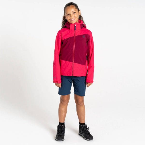 dare 2b Kids' Explore II Waterproof Jacket | Sparkling Cosmo
