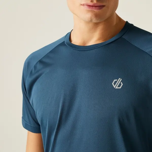 Dare 2b Men's Accelerate Fitness T-Shirt | Moonlight Denim
