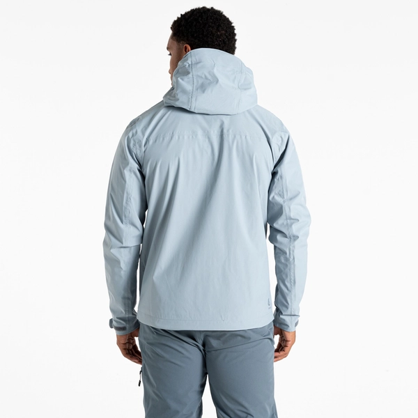 Dare 2b Men's Switch Out II Waterproof Jacket | Lead Grey