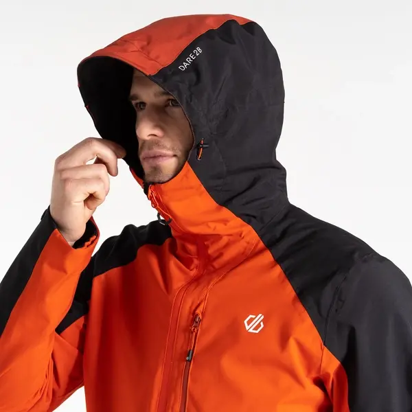 Dare 2b Men's Torrek Mountain Waterproof Jacket | Cinnamon Black
