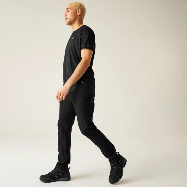 Dare 2b Men's Tuned In II Multi-Pocket Walking Trousers | Black
