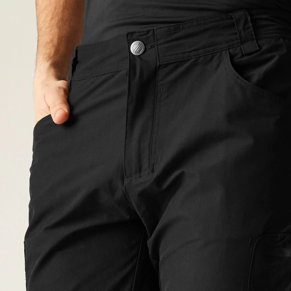 Dare 2b Men's Tuned In II Multi-Pocket Walking Trousers | Black