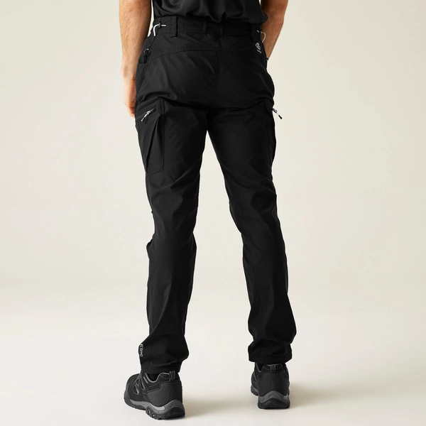 dare 2b Men's Tuned In II Multi-Pocket Walking Trousers | Black