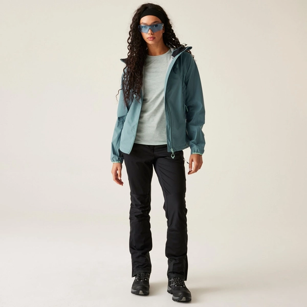 Dare 2b Women's Breathe Easy 2.5 Layer Waterproof Jacket | Element Grey