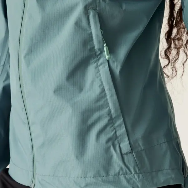 Dare 2b Women's Breathe Easy 2.5 Layer Waterproof Jacket | Element Grey