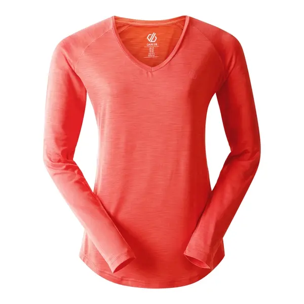 Dare 2b Women's Discern Lightweight T-Shirt | Peach Bloom