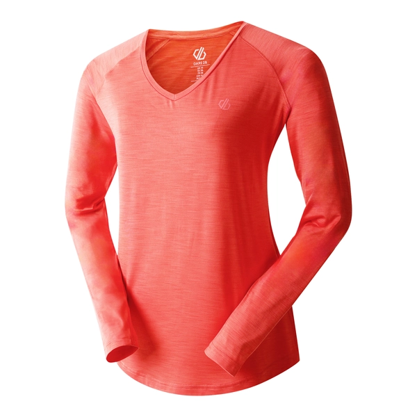 Dare 2b Women's Discern Lightweight T-Shirt | Peach Bloom