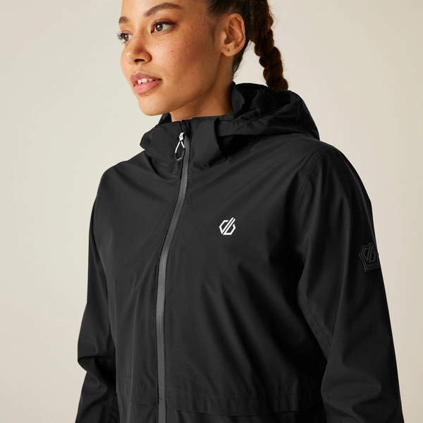 Dare 2b Women's Switch Up II Waterproof Jacket | Black