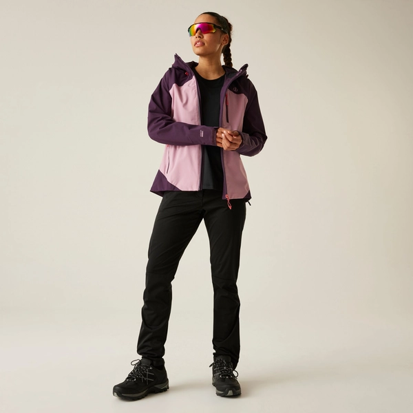 Dare 2b Women's Torrek II Waterproof Jacket | Deep Plum