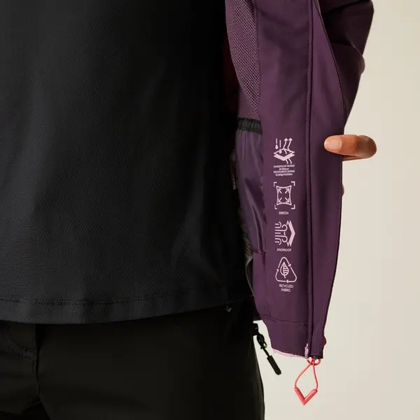 Dare 2b Women's Torrek II Waterproof Jacket | Deep Plum