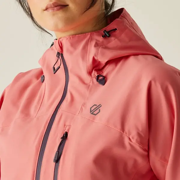 Dare 2b Women's Torrek II Waterproof Jacket | Peach Bloom