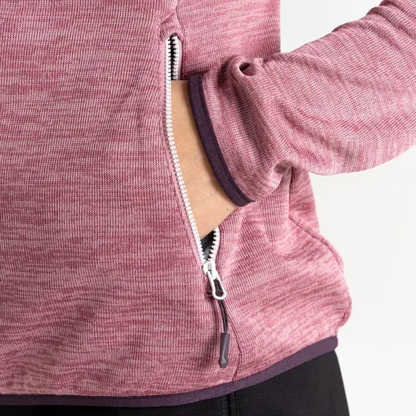 Dare 2b Women's Torrek Mountain Zip Through Fleece | Lilas & Deep Plum