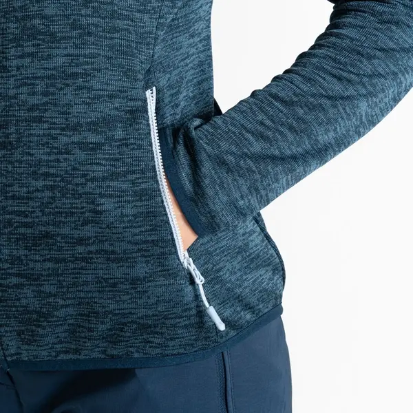 Dare 2b Women's Torrek Mountain Zip Through Fleece | Moonlight Denim