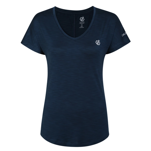 Dare 2b Women's Vigilant Lightweight T-Shirt | Moonlight Denim