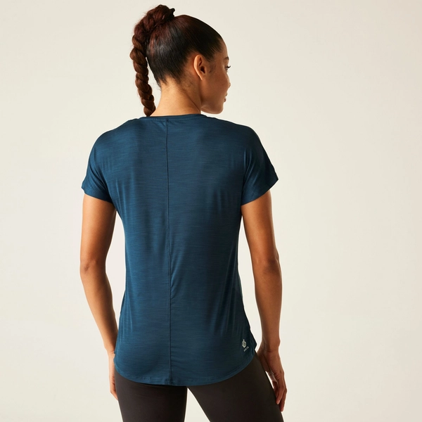 dare 2b Women's Vigilant Lightweight T-Shirt | Moonlight Denim