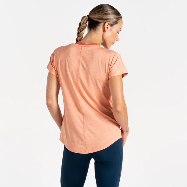 Dare 2b Women's Vigilant Lightweight T-Shirt | Shrimp