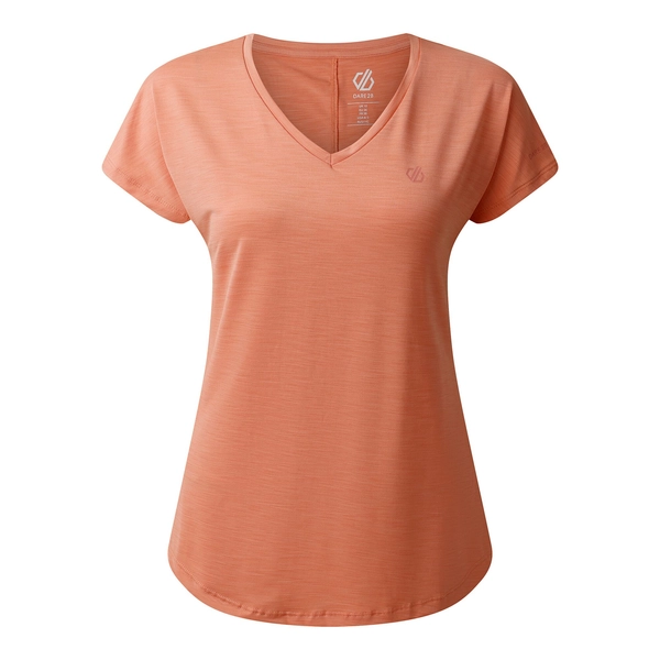 Dare 2b Women's Vigilant Lightweight T-Shirt | Shrimp