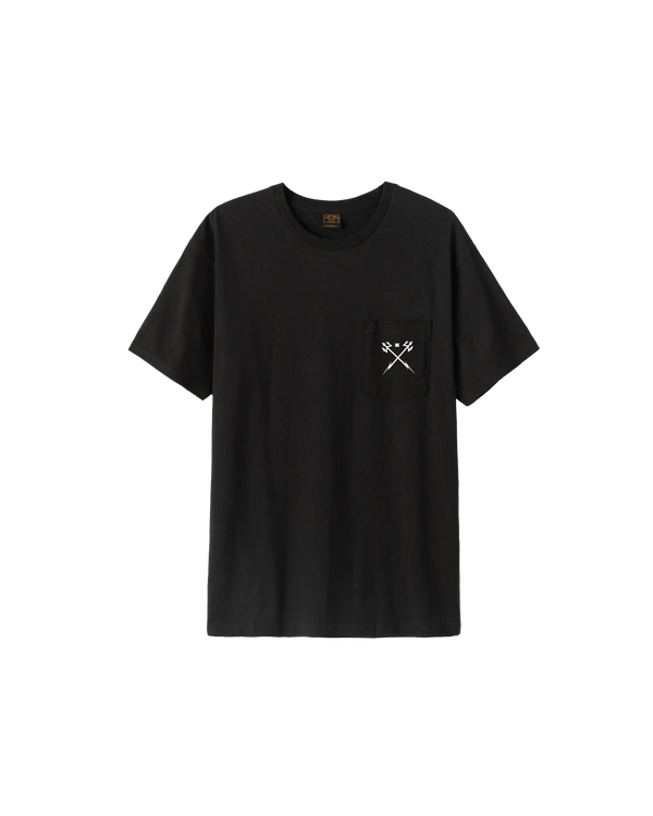 Dark Seas Authorized Pocket T-Shirt BLACK