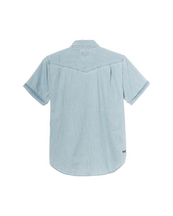 Dark Seas Autry SS Shirt LIGHT INDIGO