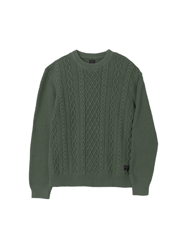 dark seas Big Sur Sweater FOREST