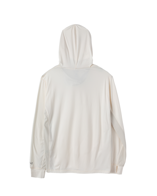 Dark Seas Bimini LS Hooded T-Shirt OFF WHITE