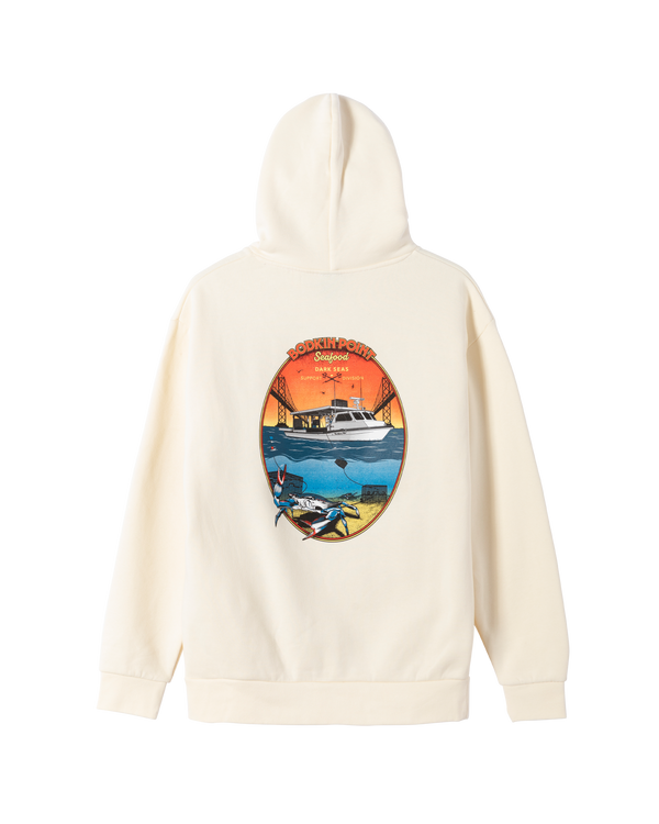 dark seas Bodkin Point Pullover Hood IVORY