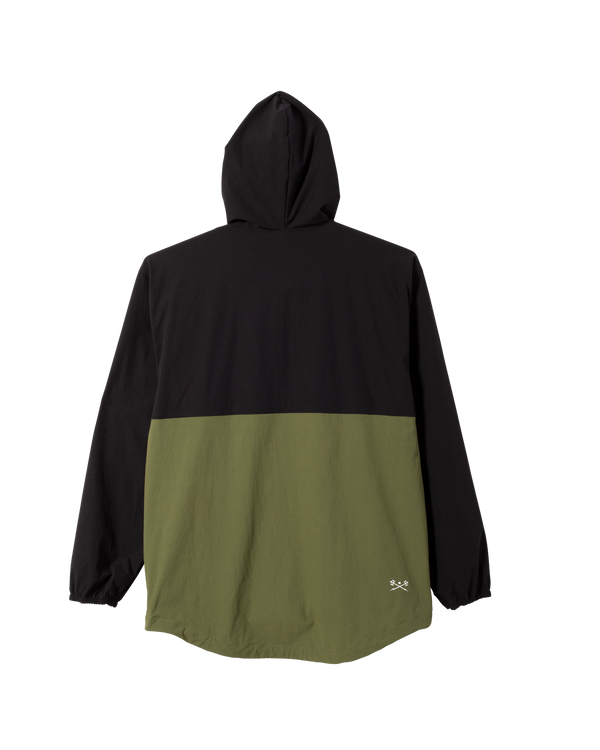 Dark Seas Breaker Jacket BLACK/OLIVE