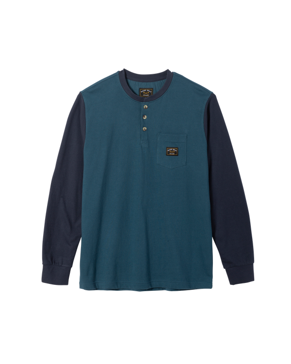 dark seas Castleberry Knit BLUE