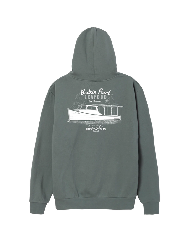 dark seas Crab Stand Pullover Hood BLUE MAGIC