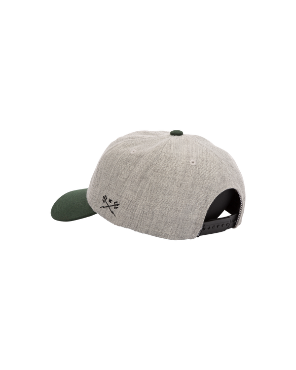Dark Seas Crypt Hat GREY/GREEN