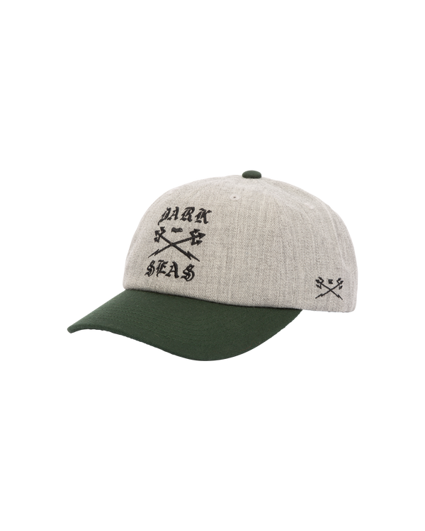 dark seas Crypt Hat GREY/GREEN