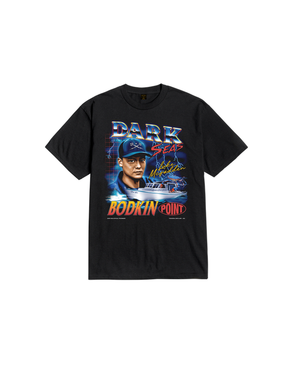 dark seas Days of Thunder Stock T-Shirt BLACK