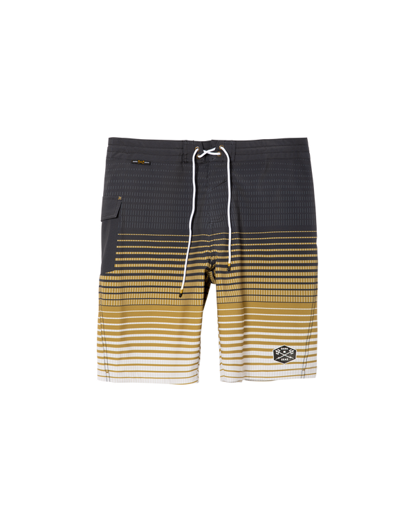 dark seas Deepwater Boardshort BLACK/TOBACCO