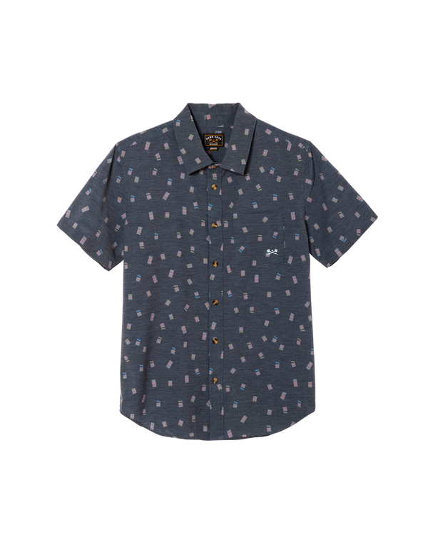 dark seas Ernest SS Shirt BLACK