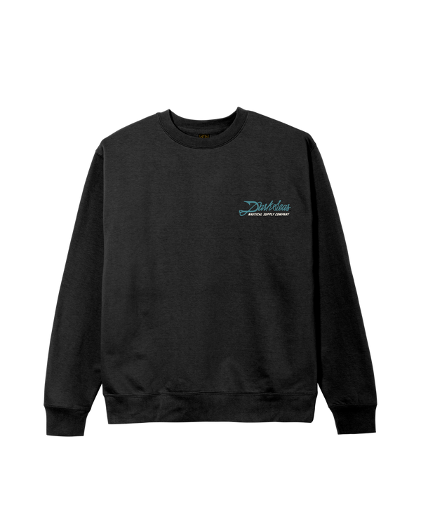 Dark Seas Fish Hook Crewneck